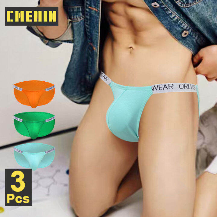 cmenin-orlvs-3pcs-กางเกงชั้นในผ้าฝ้ายระบายอากาศ-jockstrap-กางเกงในชายร้อนลื่นเซ็กซี่ชุดชั้นในชายสั้นกางเกงในชาย-or678