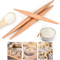 Rolling Pin Wood Fondant Cake Dough Roller Non-Stick Cooking Tool Gadgets Pasta Dumpling Skin Maker Double Bread  Cake Cookie Accessories