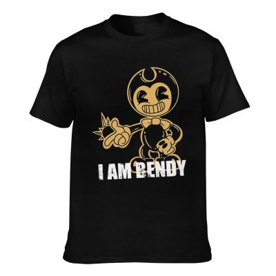 Cool Bendy Printed Mens Short Sleeve T-Shirt