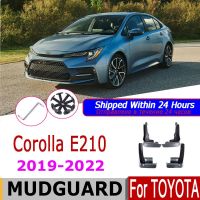 Car Mudflap For Toyota Corolla 2021 Altis E210 Sedan Saloon 2019 2020 2022 Flap Over Fender Mud Guard Flaps Mudguard Essories