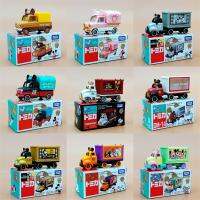 Japanese version of Tomeca alloy car simulation Mickey Minnie truck Disney container toy collection