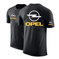 เสื้อโปโลสำหรับผู้ชายชุดทางการสำหรับ2023เสื้อยืดพิมพ์ลาย Opel แขนสั้นเสื้อเสื้อเชิ้ตคอกลมทรงหลวมสำหรับบุรุษชุดออกกำลังกาย