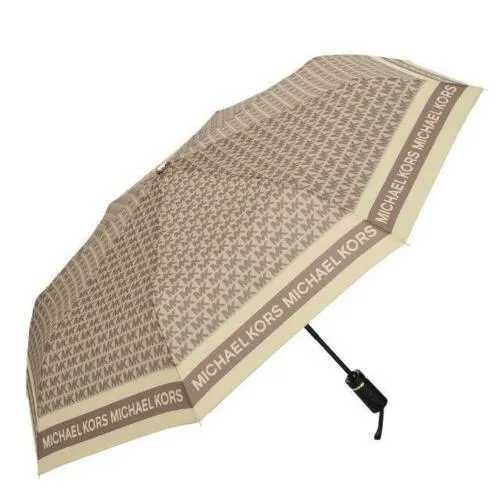 Michael Kors Umbrella (Beige/Ebony). 100% Original! 35F9GNYN1B | Lazada PH