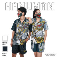 YAKZA hawaii 017 SET เสื้อ+กางเกง เสื้อเชิ้ต เสื้อฮาวาย กางเกงขาสั้น ทรงตรง แห้งไวไม่ร้อน