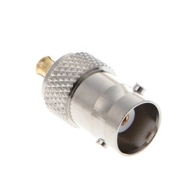 BNC ปลั๊กตัวเมีย Jack To MCX Male Plug Straight RF Coax Coaxial Connector Adapter