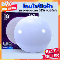 โคมเพดานแอลอีดี รุ่น ซีตัส ขนาด 18 วัตต์ แสงขาวเดย์ไลท์ LED Ceiling Lamp Cetus 18 W Daylight