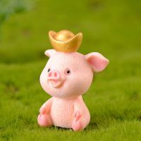 Table Decor Decorations Toys Lucky Piggies DIY Figurines Aborable Craft Figures Miniature