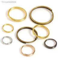☼✐ 200pcs Keychain Rings Open Jump Split Rings Double Loops Circle Key Ring Holder Connectors for Jewelry Making DIY Wholesale