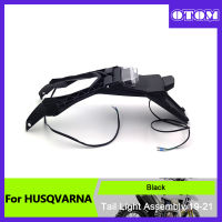 OTOM รถจักรยานยนต์บังโคลนหลังไฟท้ายจักรยานสกปรก12โวลต์ LED ไฟท้ายเบรกหยุดโคมไฟป้ายทะเบียนสำหรับ HUSQVARNA FE TE 150 250 450