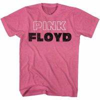 Mens Summer T-shirt Pink Floyd Pink White Outline Retro Pink Heather T-Shirt Hip hop Cotton for Mens  CV5V