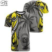 （Contact customer service to customize for you） fashion plstar cosmos newest polynesia kosrae new fashion 3d print t-shirts mens/women tee streetwear short（Childrens Adult Sizes）