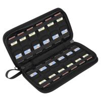 24-Slot Game Cartridge Card Holder Bag Storage Case Carrying Pouch Organizer For NS Switch Portable Protective Bag Cases Covers