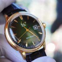 Orient นาฬิกาข้อมือควอตซ์แฟชั่นสายเข็มขัดหน้าปัดบอกเวลาและปฏิทินสําหรับบุรุษ 【SYUE】