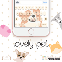 Lovely Pet Keyboard Theme⎮(E-Voucher) for Pastel Keyboard App