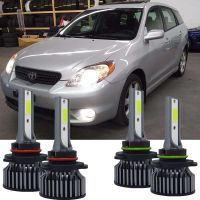 ชุดไฟสปอตไลท์ Led Hi-Lo 4x สําหรับ Toyota Matrix - HB3 ปี 2003-2008 รับประกัน 10 เดือน