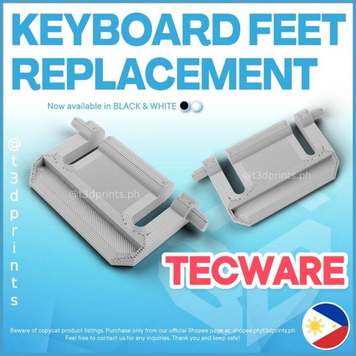 vqhqt 2pcs Keyboard Feet Leg Stand Replacement for Tecware GMMK GMMK 2