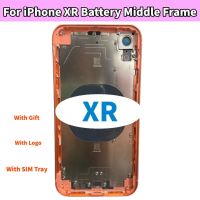 High Quality For XR Cover + Middle Chassis Frame + SIM Tray + Side Key Parts Rear Housing Case Assembly