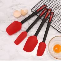 Silicone Spatula Detechable Baking Spoons Kitchen Utensils Heat Resistance Solid Rubber Bread Butter Cream Scraper Salad Mixing Spatulas Multiple size By Lisdripe