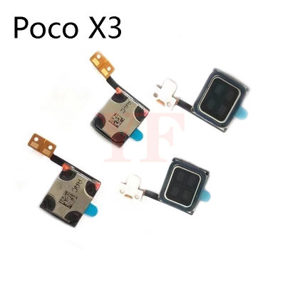 Untuk Xiaomi X3 Poco X4 Pro NFC GT F1 F2 F3 F4 M3 M4 Pro 5G หูฟังลำโพงหูฟัง Penerima Flex Bahagian Kabel