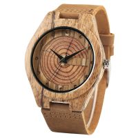 ❀❀ New casual belt watch double-layer grain circle literal a variety of spot supply mens wooden watch