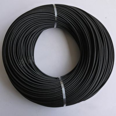 1Meter 2mm~20mm Black Silicone Fiberglass Sleeving Flame-resistant Wire Protection Tube 200 Degree High Temperature Casing Electrical Circuitry Parts