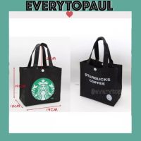 สินค้าพร้อมส่ง ครบสี!!   กระเป๋า Starbucks สตาร์บัค ขนาดเล็กกำลังดี กันน้ำหนา