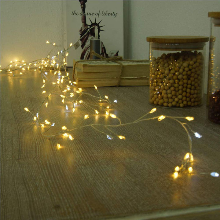 led-string-light-2m-5m-ทองแดงลวด-firecracker-fariy-garland-light-งานแต่งงาน-christmas-light-party-ตกแต่ง-lights