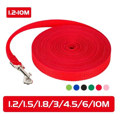 1.5M 1.8M 3M 4.5M 6M 10M Dog Leash Training Pet Lanyard Long Pets Leashes Rope for Small Medium Large Big Dogs Lead Products