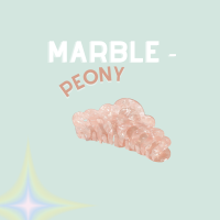 MARBLE - Peony