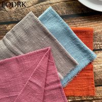 ㍿ 10pcs Table Napkin Cloth Wardrobe Mat 40x40cm Wedding Setting for Plates Serving Decoupage Tea Towel Fabric Gauze Party Decorate