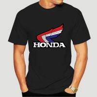 Funny Clothing Casual Short Sleeve Japanese Motorcycle Hrc Racer Retro Track Team Classic Distressed Print T Shirt Natural-3854A