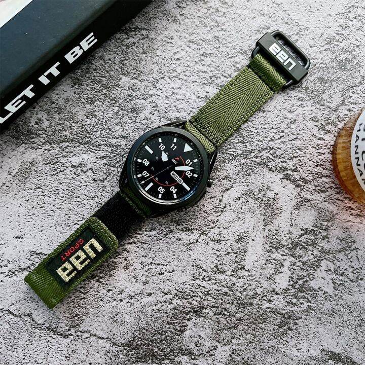 uag-สายนาฬิกาสำหรับ-galaxy-watch-4-46mm-สายแนวสปอร์ตทำจากไนลอนสำหรับ-uag-samsung-gear-s3-amazfit-bip-huawei-gt-2-pro-สำหรับ-huawei-gt2-46mm