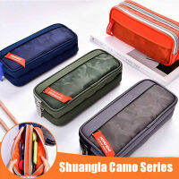 Durable Pencil Pouch Functional Pencil Holder Canvas Pencil Case Waterproof Pencil Case Large Capacity Pencil Bag