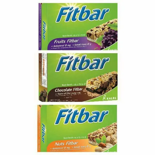 Kalbe Fruits Fitbar Crispy Rice Bar 5 x 25g Lazada