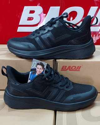 รองเท้า Baoji BJW905 สีดำล้วน งานดีมาก โคตรสวยมาใหม่ ของแท้ ใส่นุ่ม เบา สบายเท้า