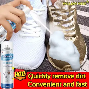 White Sneaker Cleaner Remove Yellow Edge Stains Tennis Shoe Cleaner Kit for  Leather Canvas Nubuck Sneakers