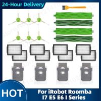 【lz】❄  Para irobot roomba i7 e5 e6 i série robô aspirador de pó peças reposição filtro hepa principal lado escova rolo acessórios