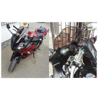 【SALE】 กระจกบังลมกระจกรถจักรยานยนต์สำหรับ2006 2008 2009 2011 2012 2013 2014 2015 Yamaha FZ1 1000 S Fazer FZ1S ควัน FZS1000