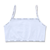 10Pclot Girls Comfortable Bra Sports Training Bra Cotton Crop Top Kids Underwear 8-14years