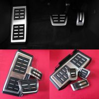 ❒ DEE Accessories for New Tiguan 2017 AT/MT Accelerator Brake Clutch Footrest Pedal PadStyling Modify Plate Sticker