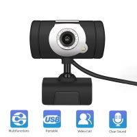 ❃ ShenzhiTech Webcam PC USB Web Camera with Microphone 360 Degree Rotation Adjustment Video Webcam for PC Laptop Desktop