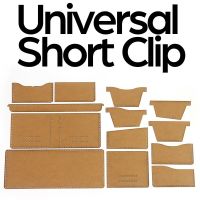 1Set DIY Kraft Paper Template New Short Wallet Universal Wallet Leather Craft Pattern DIY Stencil Sewing Pattern 11cm*9.5cm