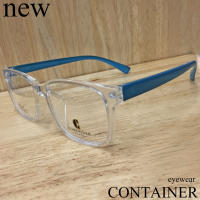 แว่นตา Fashion รุ่น CONTAINER 3535 กรอบแว่นตา สำหรับตัดเลนส์ แว่นตา ชาย หญิง ทรงสปอร์ต วัสดุ พลาสติก PC ขาข้อต่อ รับตัดเลนส์