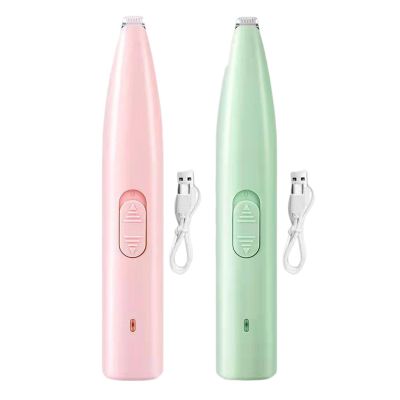 ﹍ Professional Electric Dog Clippers Hair Cutter Rechargeable Mute Foot Hair Trimmer Pet Grooming Pedicure Shear Butt Ear