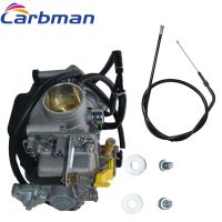 Carbman New Carburador With Throttle Clutch Cable For Honda TRX 400 TRX400EX Sportrax TRX400X ATV 16100-HN1-A43 Carb