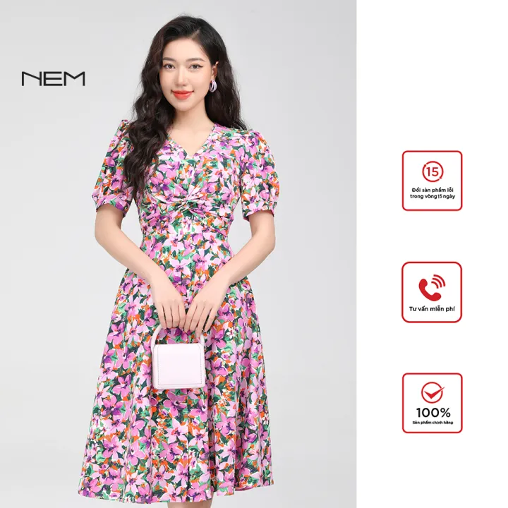 Top 8 mẫu đầm công sở quyến rũ đẹp nhất của nhãn hiệu Nem New 