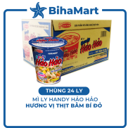 ACECOOK - Mì ly Handy Hảo Hảo thịt bằm bí đỏ