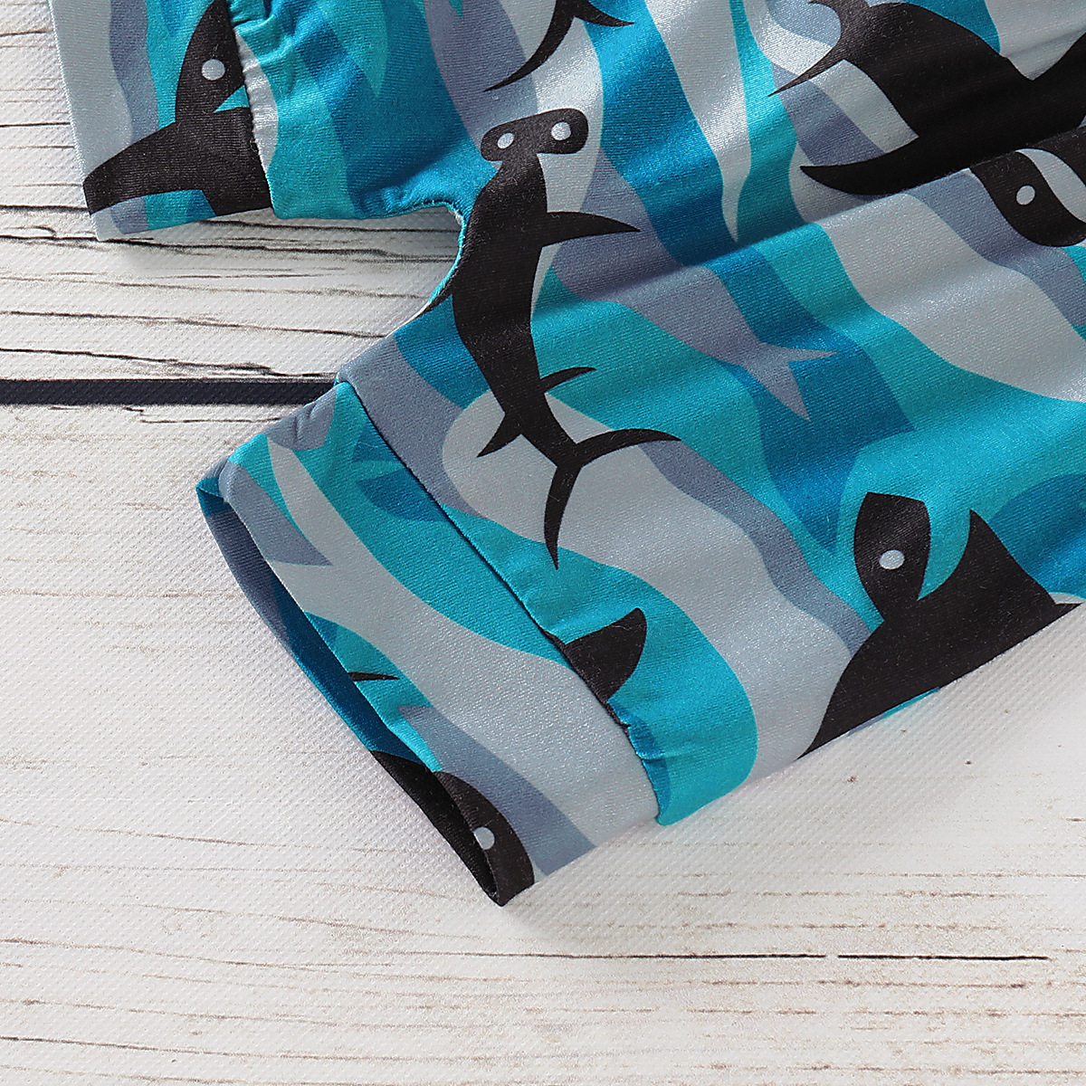 LZH Baby Boy Clothes Sets Summer Cotton Shark Print Sleeveless Tops Short Pants Outfits Sets 