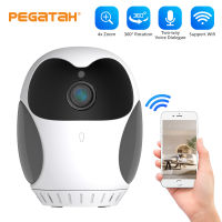 1080P Hd Mini Wifi Camera Smart Home Night Vision 4x Digital Zoom Built-in Battery Security Camera