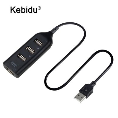 ☼∈ kebidu USB 2.0 4 Port Splitter Hub High Speed Adapter For Windows Vista XP 2000 98 FE06 For PC Laptop Computer Notebook Newest